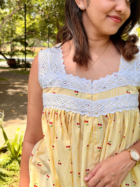 Cherry lace ( Yellow)
