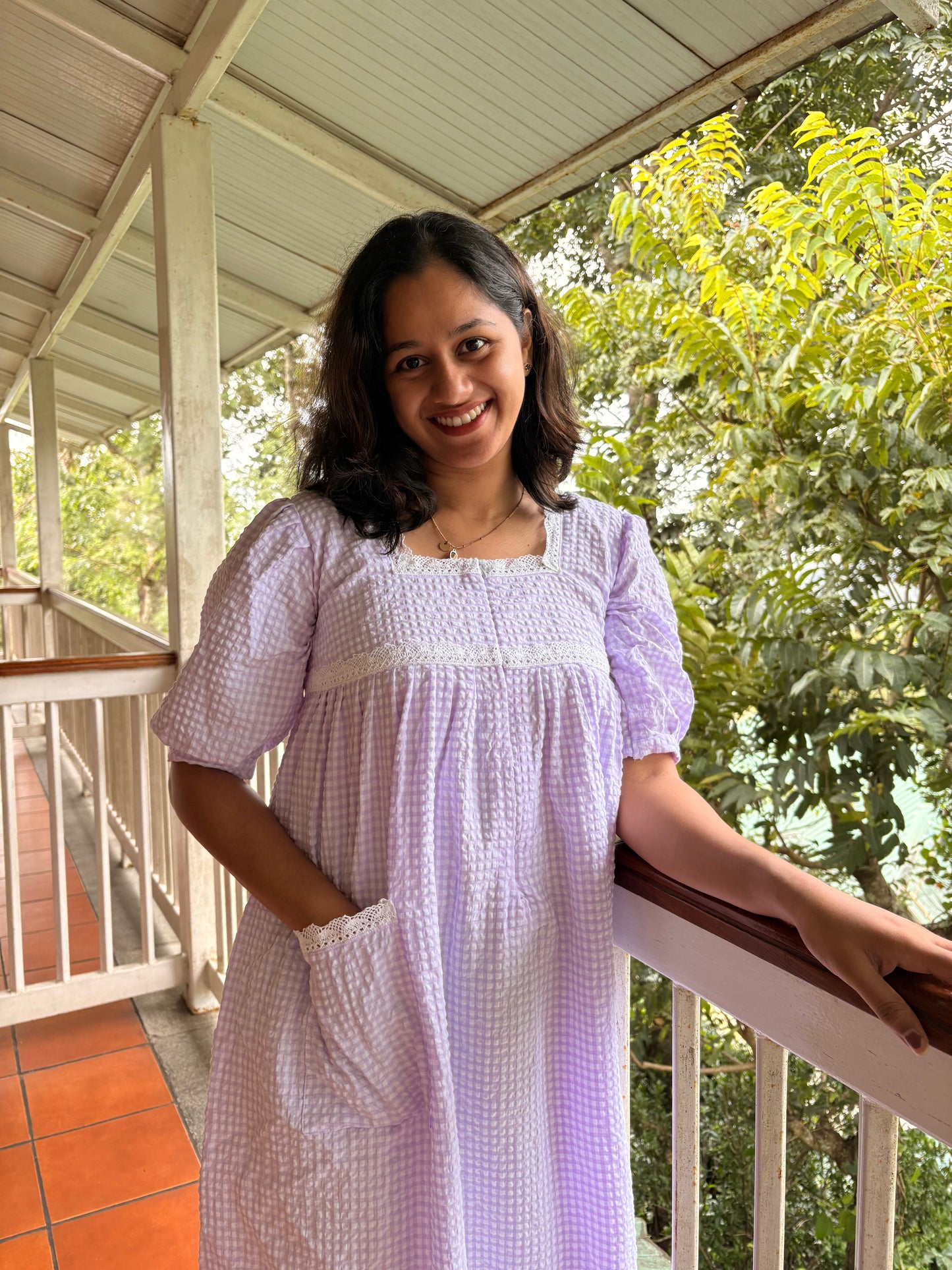 Soft Purple Dress