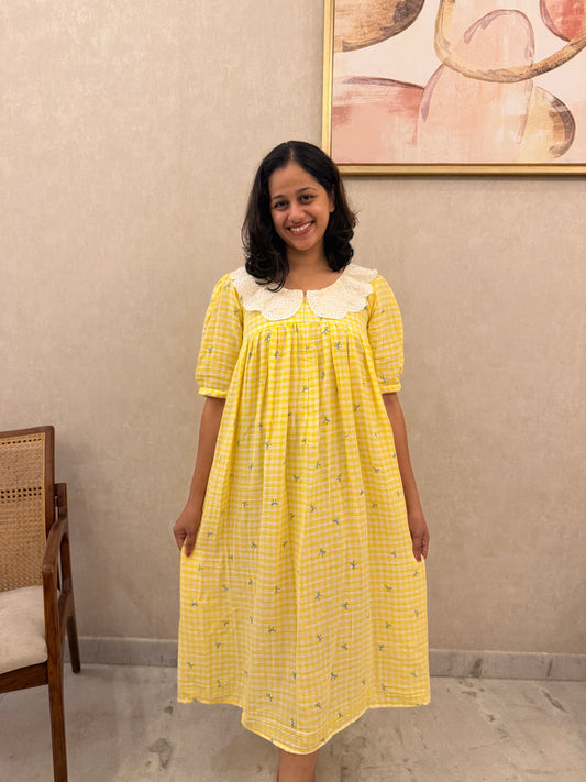 Yellow Dazzling dress
