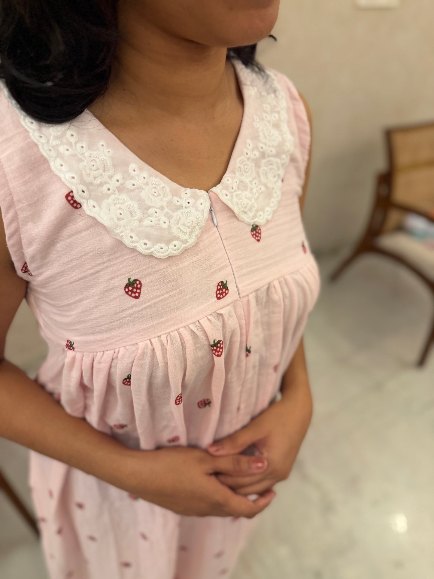 Berry Lace dress